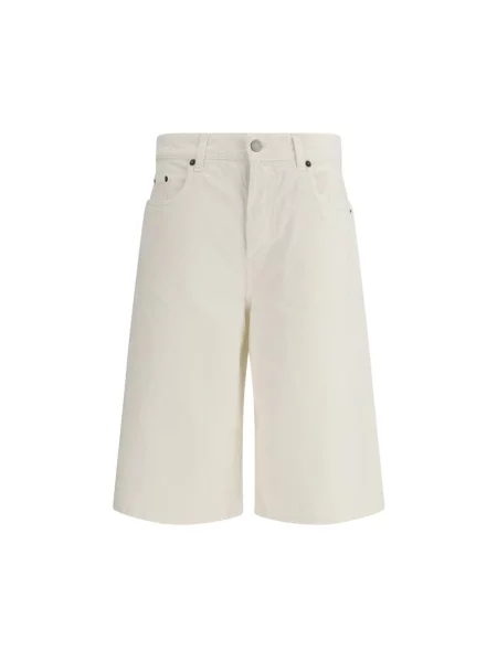 Bermudy Haikure z twillu białe