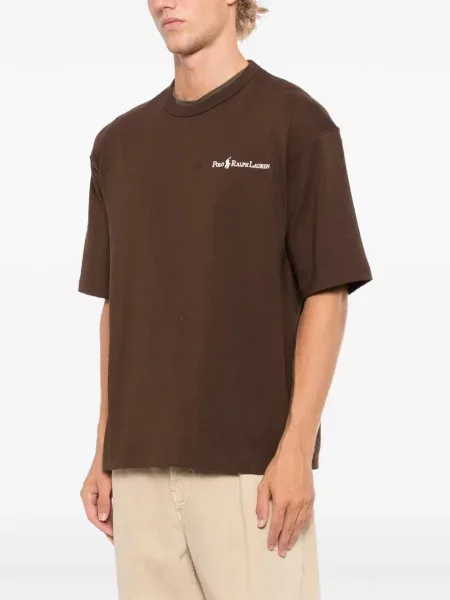 Polo Polo Ralph Lauren με κέντημα καφέ