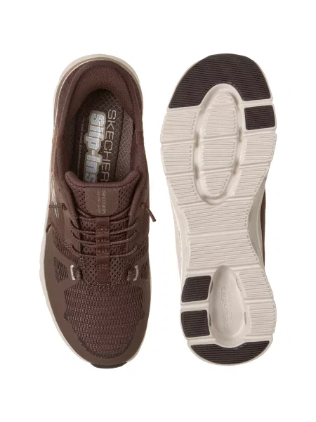 Tenisky Skechers hnedá