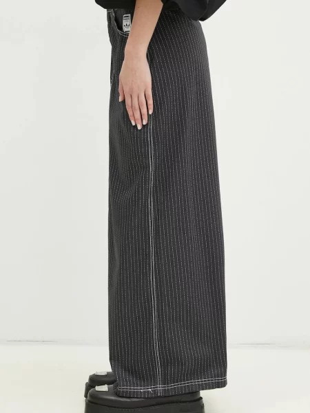 Adidas Originals spódnica Aop Maxi Skirt maxi prosta szary