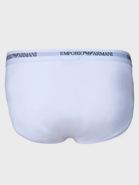 Трусы Ea7 Emporio Armani белые