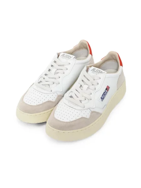 Sneakersy Autry skórzane białe