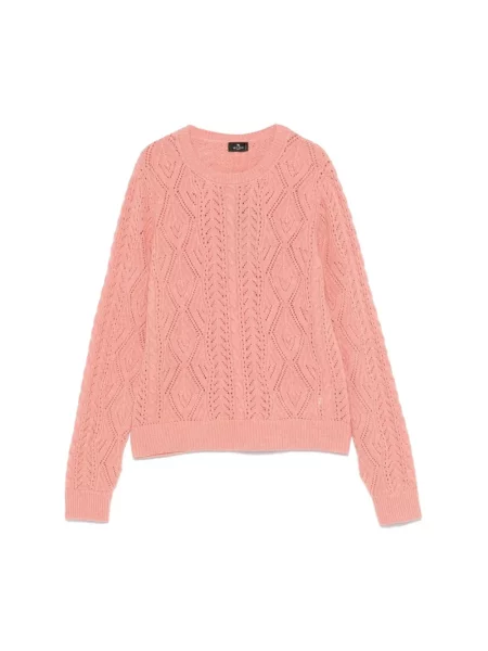 Sweter Etro różowy