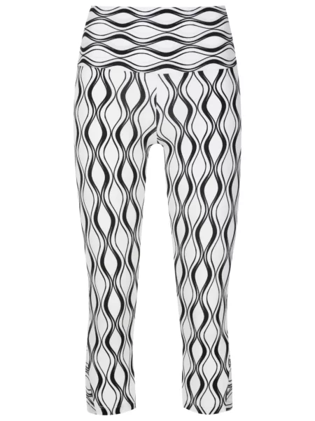 Cropp leggings Amir Slama Gym cu imagine alb