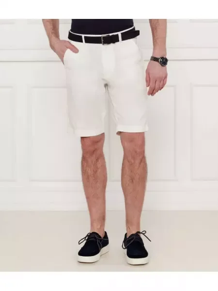 La Martina Pantaloni scurți alb