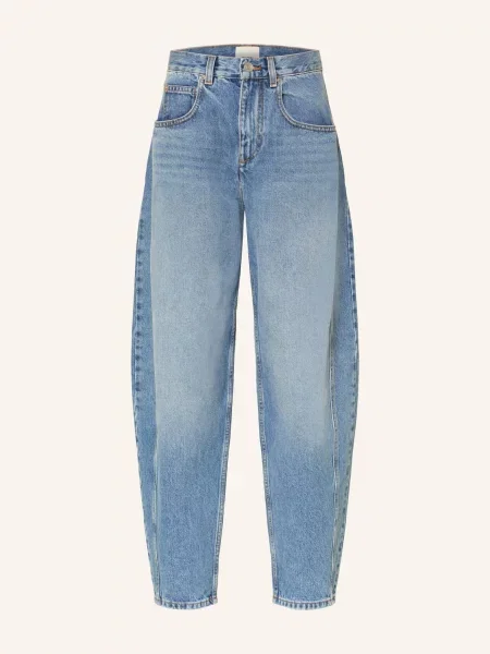 Marant Étoile Barrel Džíny Oriane light blue modré