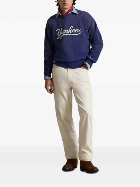 Кожени чорапи Polo Ralph Lauren с отворена пета с пейсли десен бяло