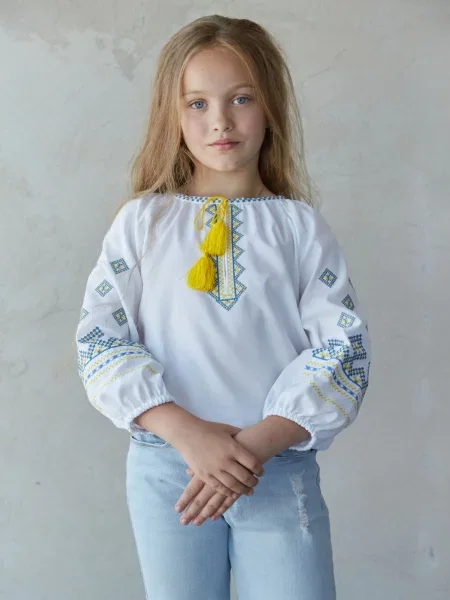 Детская рубашка Edelvika белая