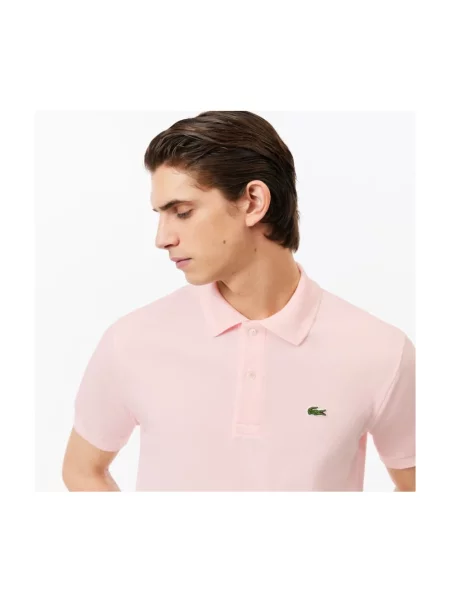 Lacoste polo różowa