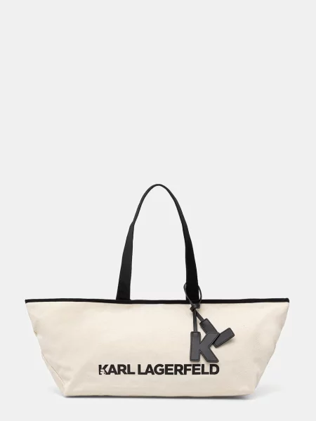 Karl Lagerfeld torebka tote K/ESSENTIAL beżowa