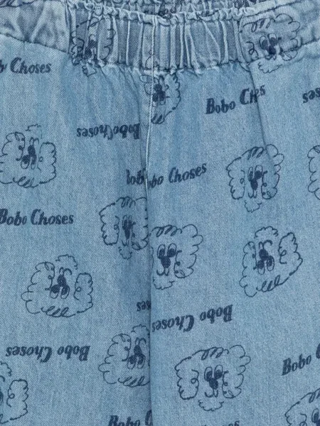 Jeansy dziecięce Bobo Choses niebieskie