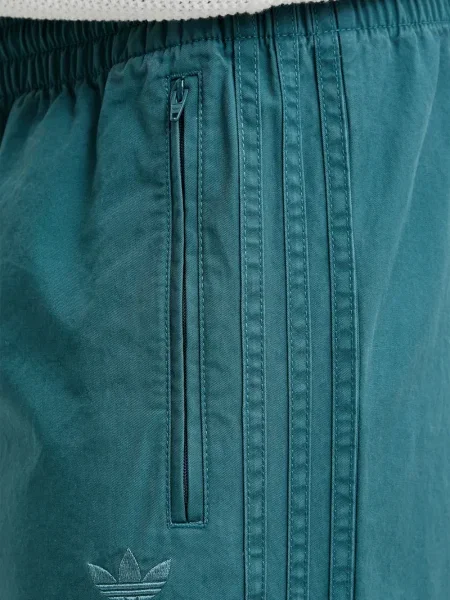 Pantaloni Adidas cu glugă cu dungi alergare negru