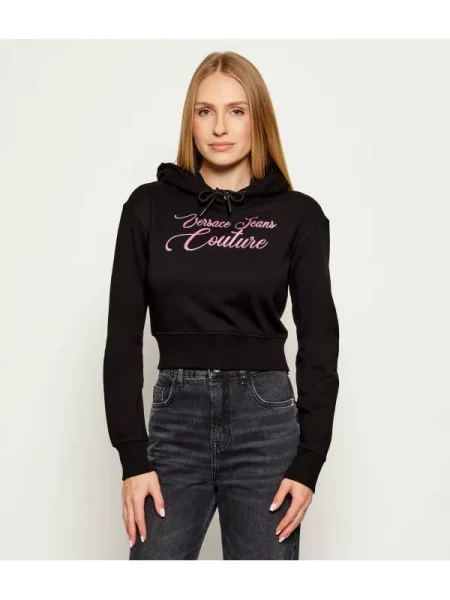 Versace Jeans Couture Pulóver fekete
