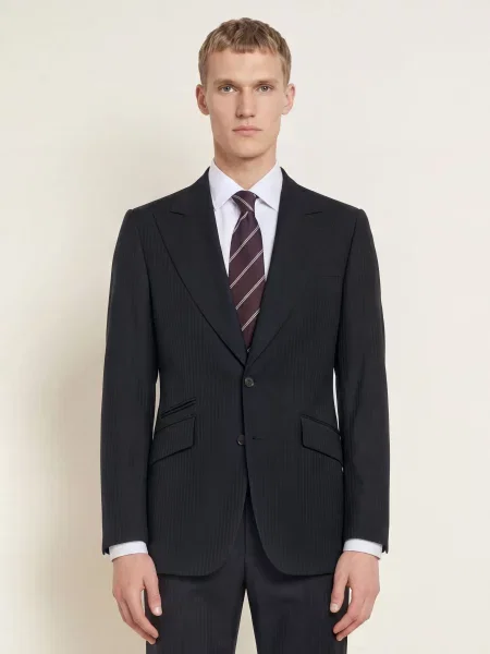 Tiger Of Sweden Oblekové Sako Joshwa Extra Slim Fit dark ink