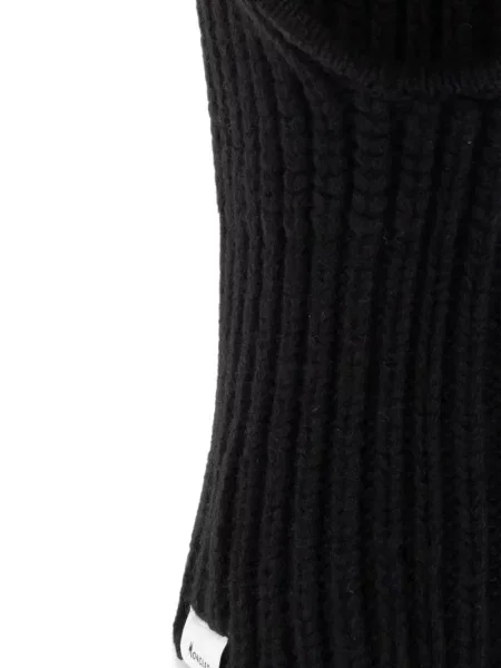 Čiapka Moncler čierna