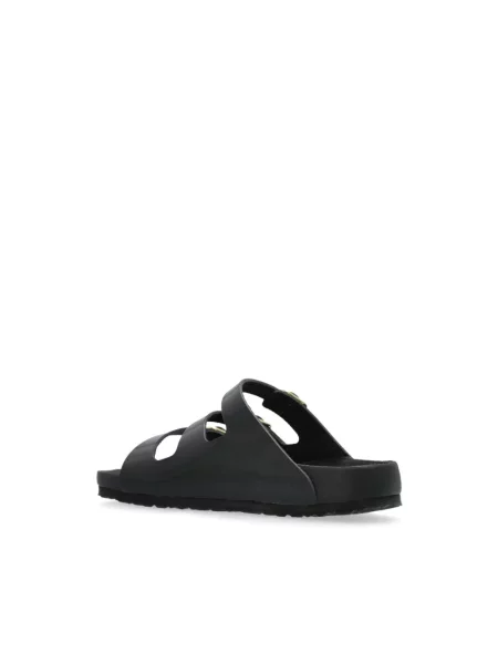 Klapki Birkenstock na rzep czarne