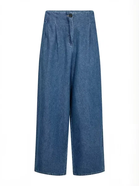 Wasabi Concept Pantaloni WA-JANE denim albastru