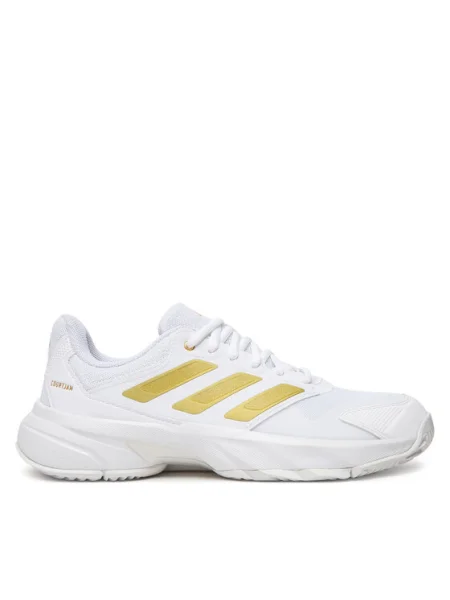 ADIDAS PERFORMANCE Sportcipő CourtJam Control 3 arany fehér