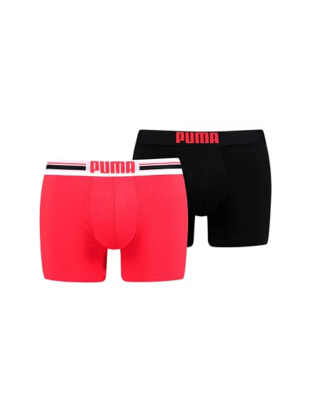 Bokserice Puma s autogramom crvena