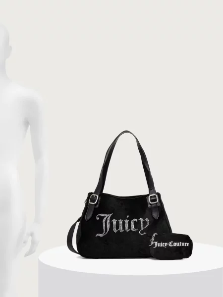 Велюровая сумка Juicy Couture