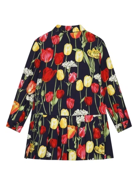 Dětské šaty Dolce & Gabbana černé