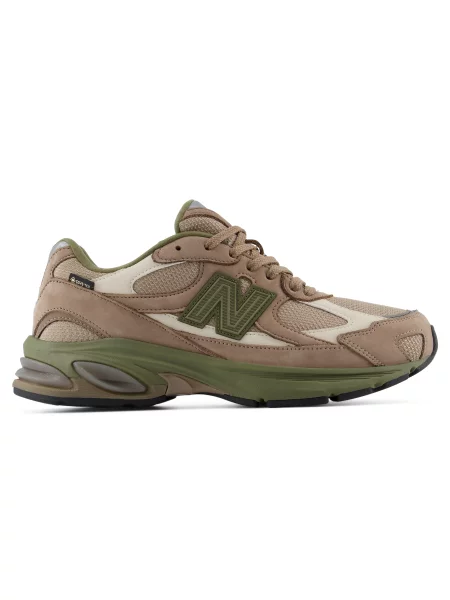 Sneakersy New Balance zamszowe brązowe