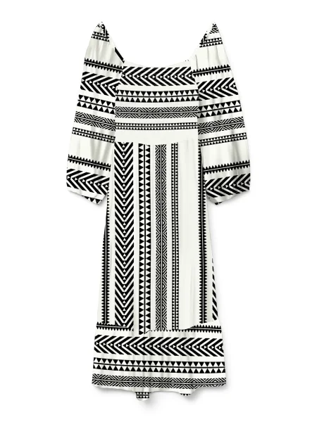VERO MODA Ruha VMDICTHE fekete fehér