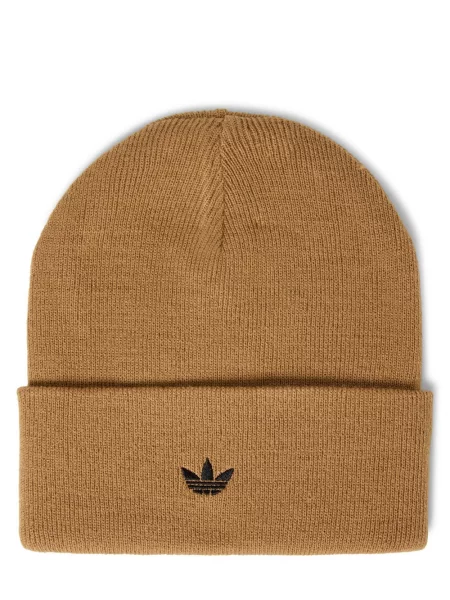 Adidas Originals Czapka Kobiety Sztuczne włókno jednolity S/M beżowy