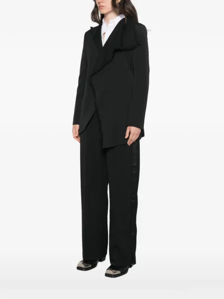 Asimetriškas striukė Yohji Yamamoto juoda