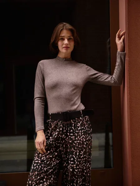 Lung tricou Marisse negru