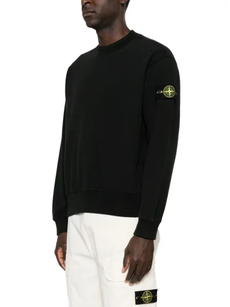 Hanorac Stone Island cu strasuri negru