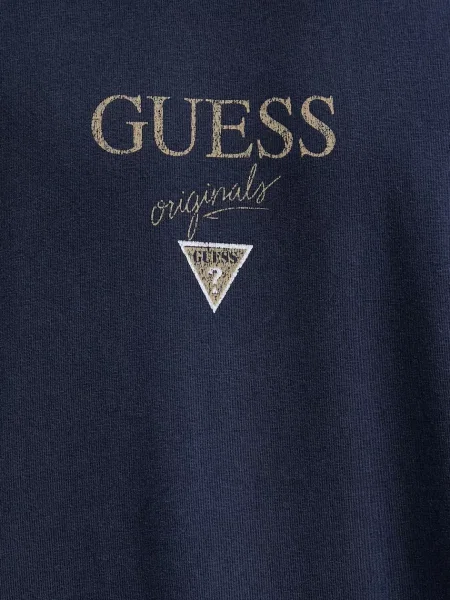 Футболка Guess Originals візерунок сірий