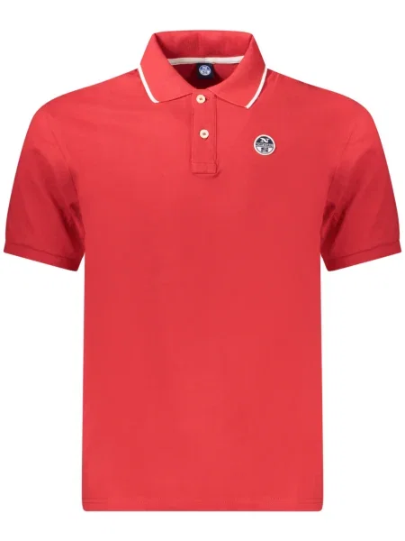 Polo majica North Sails s kratkimi rokavi rdeča