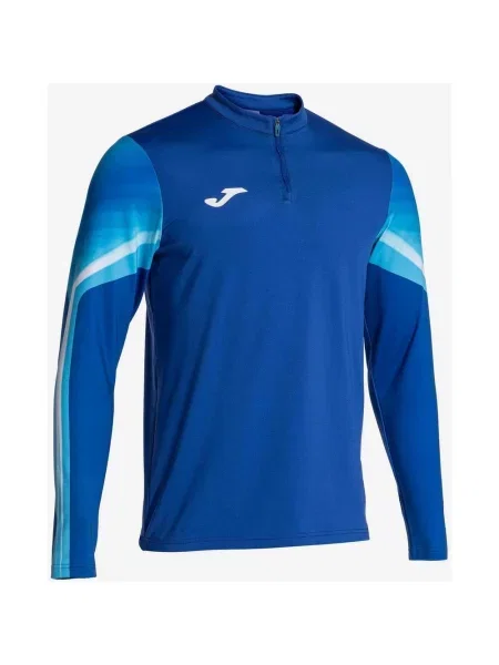 Bluza Joma Elite XI Half Zip w absolutnie białym niebieskim. XXL niebieska