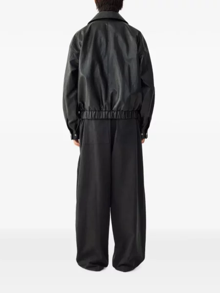 Geanta de piele Tomboy negru