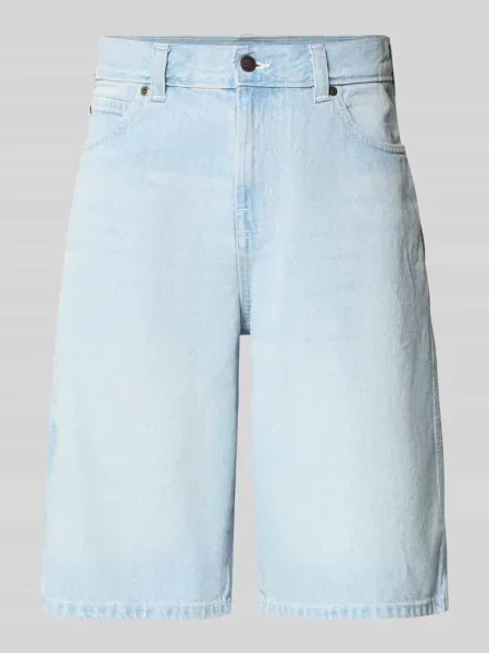 Bermudy o kroju loose fit z wpuszczanymi Dickies niebieskie