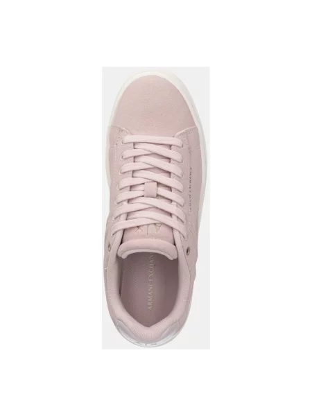 Sneakersy Armani Exchange różowe