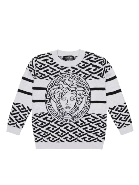 Πουλόβερ Versace γκρι