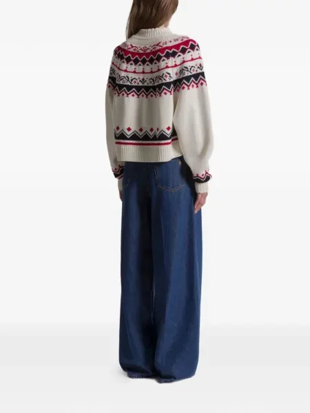 Blugi Alberta Ferretti albastru
