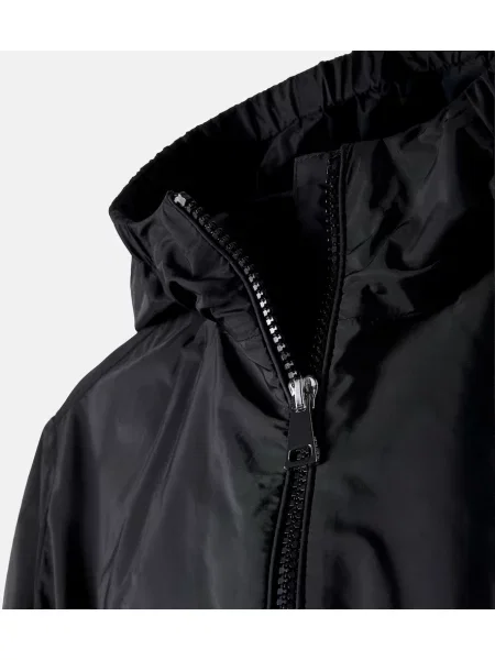 Parka Moncler Enfant juoda