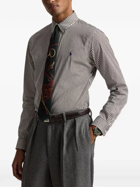 Șosete Polo Ralph Lauren cu model herringbone cu broderie plasă albastru
