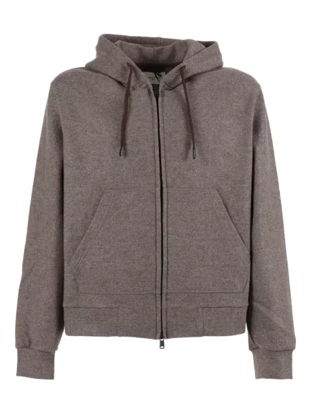 Hanorac cu glugă Circolo 1901 de lână maro