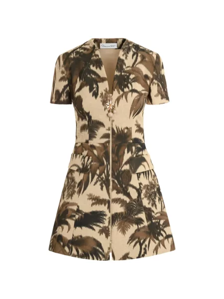 Rochie Oscar De La Renta din tweed