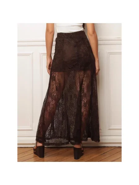 Fustă La Modeuse maro