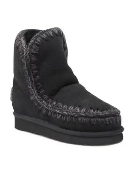 Čizme za snijeg Mou Eskimo 18 Glitter Logo crna