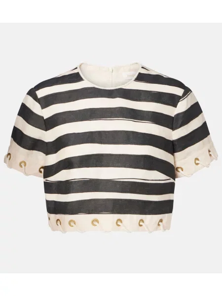 Cropp top Zimmermann de in negru