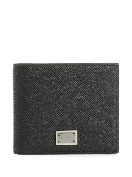 Portofel Dolce & Gabbana cu autograf negru