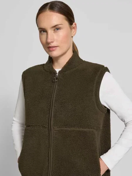Kamizelka o kroju regular fit ze stójką model SC-ONYX 3' Soyaconcept