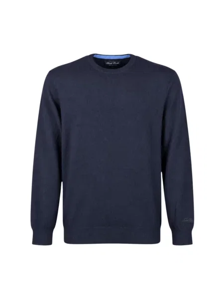 Sweter Mc2 Saint Barth z kaszmiru niebieski