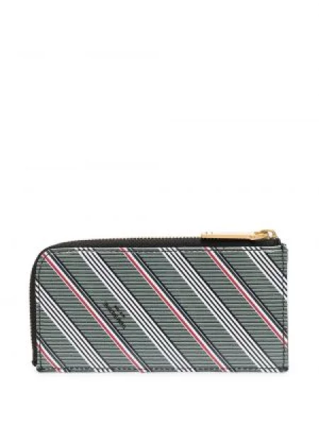 Peněženka Thom Browne šedá